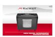 New Product Rexel Shredders UNP - click-n-print · Ultra secure destruction. Micro Cut shredding is required for the secure destruction of conﬁdential business documents with ID,