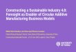 Constructing a sustainable Industry 4.0: Foresight as ... › 2019 › 06 › knud… · Economy”. For the combination of ”Industry 4.0” and ”Circular Economy”, the result