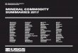 Mineral Commodity Summaries 2017 · 2017-04-25 · Each chapter of the 2017 edition of the U.S. Geological Survey (USGS) Mineral Commodity Summaries (MCS) includes information on