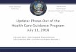 Update: Phase-Out of the Health Care Guidance Program July ...dpbh.nv.gov/uploadedFiles/dpbhnvgov/content/Boards...Julie Lindesmith, MPH –Social Services Program Specialist 2. Division