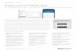 Datasheet RingCentral Mobile App - Sigma Online Meetings Instantly start or schedule video meetings