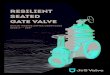 RESILIENT SEATED GATE VALVE JSV C509 Gate...SERIES 6700 OS&Y GATE VALVE F X F, OS&Y, 2” - 12” F X F, OS&Y, 18” - 48” *Larger sizes available, contact us for more information