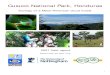 Cusuco National Park, Honduras › uploads › 2017 › 11 › Opwall... · 5 Cusuco National Park Cusuco National Park is a 23,400ha protected area in the Merendon mountains of northwest