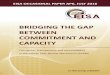 BRIDGING THE GAP BETWEEN COMMITMENT AND CAPACITY › pdf › aprm2015aps6.pdf · 2016-09-21 · BRIDGING THE GAP BETWEEN COMMITMENT AND CAPACITY ... level policy frameworks, annual