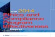 The 2014 Ethics and Compliance Program Effectiveness · 2017-07-02 · 4 The 2014 Ethics and Compliance Program Effectiveness Report The Ongoing Development of the Program Effectiveness