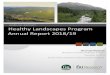 ANNUAL REPORT Healthy Landscapes Program Annual Report … HLP ann… · Under the auspices of fRI Research, the Healthy Landscapes Program (HLP) has been operating since 1996. Since