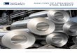 ANALYSIS OF LEBANON’S STEEL MARKET · be included, the steel industry is an employer for about 50 million people. The period from 2000-2007 witnessed a steel boom with crude steel