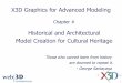X3D Graphics for Advanced Modelingx3dgraphics.com/slidesets/X3dForAdvancedModeling/CulturalHerita… · • Define design goals (hopefully measurable) • Define use cases and illustrative
