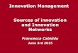 Innovation Management Sources of innovation and … › francescacabiddu › files › 2012 › 04 › ...Distributed innovation and need for networks Title The Effect of M&A on Inventions’