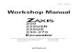 Hitachi Zaxis 225USLC Excavator Service Repair Manual