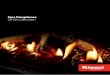 Gas Fireplaces 2018 Collection - Rinnai · fan and 1 year for all other parts/labour for all Rinnai gas fireplace appliances. Safety All Rinnai gas fireplace appliances are equipped