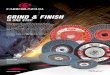 GRIND & FINISH - Carbo › sga-common › files › document › ... · Carbo coated abrasive flap discs are engineered for light stock removal, blending and finishing all in one