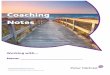 PG Coaching Notes Booklet v1.2 Aug2017 CDP · Conscious Coaching Coaching Notes Activity Check Check In To do for Agent: To do for me: To Talk about next week: Listing Meeting Listings