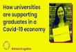 How universities are supporting graduates in a Covid-19 ... · Award recognises student and graduate participation in a range of employability boosting activities. ... a business