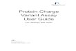 Protein Charge Variant Assay User Guide · Specifications 4 PN CLS140162 Rev. C Protein Charge Variant Assay User Guide PerkinElmer, Inc. Reagent Kit Contents Protein Charge Variant