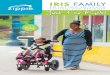NEW!!€¦ · The IRIS is available with 40° or 55° rotation ranges, offering the greatest tilt range of any pediatric tilt-in-space wheelchair. Posterior tilt improves children’s