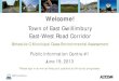 Town of East Gwillimbury East-West Road Corridor › Assets › 1+2015+About+Us › 0.5+General+… · Thank you for attending! We value your input to this study. Please complete