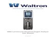 User Manual 9065 Luminescent DO Analyzer Media/User Manual... · The Waltron 9065 Dissolved Oxygen Analyzer utilizes new luminescent technology for measuring dissolved oxygen in water