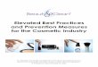 Elevated Best Practices and Prevention Measures for the ... · Face Charts 20 Contact Information 39 ... Wash and sanitize your hands. 12 34 56 78 91 01 1 HOW TO HANDWASH Lather hands