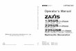 Hitachi Zaxis 135US-3 class Hydraulic Excavator operator’s manual SN080003 and up