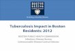 Tuberculosis Impact in Boston Residents: 2012 · BOSTON PUBLIC HEALTH COMMISSION COMMUNICABLE DISEASE CONTROL DIVISION Sputum Smear and Culture Results for Cases with Primary Pulmonary