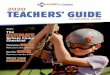 2020 TEACHERS’ GUIDE › wp... · ALL SORTS OF FUN AND GAMES It’s always a good idea to add a liberal sprinkling of fun and games into every camp experience. Whether it’s a