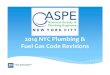 2014 NYC Plumbing Fuel Gas Code Revisions · Presentation Agenda ... • Focus will be on major revisions affecting design and specs. • Global revision from “equipment” to “appliances”