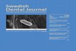 Swedish Dental Journal - Sveriges Tandläkarförbund · Swedish Dental Journal, the scientific . journal of The Swedish Dental Association and the Swedish Dental Society, is publis-hed
