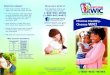 DEPARTMENT OF HEALTH WIC! WIC Outreach Brochure.pdfProvides healthy food Supports breastfeeding WIC is the Special Supplemental Nutrition Program to help improve the health of women,