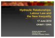 Hydraulic Relationships: Labour Law and the New Inequality · Andrew Sharpe, Jean-François Arsenault and Peter Harrison . Average Weekly Wages Adjusted for Inflation RISING PROFIT