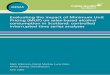 Evaluating the impact of Minimum Unit Pricing (MUP) on sales … · 2020-06-10 · 5 . Outcome measures . The primary outcome measure in this study was the volume (litres) of pure