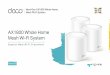 AX1800 Whole Home Mesh Wi-Fi System › 2020 › 202001 › 20200108 › Deco X20 1.0_Datasheet.pdfPrioritize the devices and applications that matter to you, ensuring faster speeds