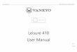 Leisure 410 User Manual - ProjectorCentral › pdf › projector_manual_10693.pdf ·  2018-2019 VanTop, Inc
