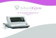 F-6 Fetal Monitor - Compression Medical User Manual.pdf · MedGyn F-6 Fetal Monitor User Manual 9 1) Ultrasound (FHR1, FHR2) 2) External TOCO 3) Fetal Movement Mark (FM) 4) Fetal