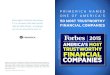 right for Main Street… a company FINANCIAL COMPANIES Top 50 brochure-2.pdf · PRIMERICA NAMED ONE OF AMERICA’S 50 MOST TRUSTWORTHY FINANCIAL COMPANIES Once again, Primerica has