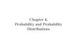 Chapter 4. Probability and Probability Distributionsweb.cjcu.edu.tw/~jdwu/biostat01/lect004.pdf · Probability Distributions for Continuous Random Variables • Theoretically, a continuous