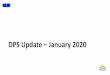 DPS Update January 2020 - Michigan › documents › treasury › FRC...Includes a one-time reimbursement of $4M for Special Education Transportation Food Service Reimbursement 3,811