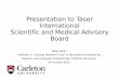 Presentation to Taser International Scientific and Medical … › faculty › adler › talks › 2012 › adler-2012... · 2015-09-03 · Presentation to Taser International Scientific