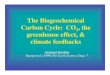The Biogeochemical Carbon Cycle: CO ,the greenhouse effect ...dspace.mit.edu/bitstream/handle/1721.1/46321/12-007Spring2003/N… · The Biogeochemical Carbon Cycle: CO 2,the greenhouse