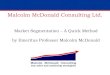 Malcolm McDonald Consulting Ltd. · ©2017 Malcolm McDonald Consulting Ltd 8 Quick Method Example – A4 Copier Paper An example of segmentation of the A4 paper market is below. Please