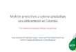 Modelos productivos y cadenas productivas cero ... · Modelos productivos y cadenas productivas cero deforestación en Colombia En el contexto de compromisos climáticos y proceso