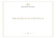 RESORTS & HÔTELS · 2020-04-14 · Le Grand Hôtel Enghien-les-bains**** ... Le Touquet et la Côte d’Opale..... Le Touquet and the ... The hotel Le Majestic in Cannes was renovated,