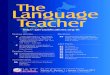 The Language Teacher · Portfolio SIG The Japan Association for Language Teaching ... Steve Fukuda & Julie Kimura pub-review@jalt-publications.org Bunkyo University 3337 Minami Ogishima,