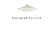 Nonprofit Event - Preservation Park€¦ · We have five spaces that are available to rent for meetings, conferences, weddings, and special events – from traditional classrooms