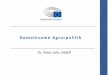 Die Zukunft der europäischen Agrarpolitik...Roadmap der Kommission 1. Die gemeinsame europäische Agrarpolitik GAP nach 2020 29.11.2017 Annahme in Kommission und Vorstellung im AGRI