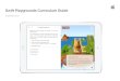 Swift Playgrounds Curriculum Guide 091817 ic · features of iOS, including Switch Control and ... Touch to edit. Drag complex structures that wrap other code, such as loops and function