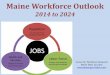 Maine Workforce Trends & Outlook · industry trends. Additionally, occupational staffing changes as technology and work practices evolve. Demographic Trends & ... retail, professional