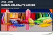 Global colorants market is forecast to witness a CAGR of around 9% during 2020 – 2025