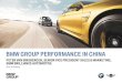 BMW GROUP PERFORMANCE IN CHINA · BMW Sales Growth by Region 2013 vs. 2012 –The early network expansion into lower Tier cities was a major contribution to BMW’s success in 2013