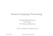 Natural Language Processingai-nlp-ml/resources/lectures/DL... · 2017-06-18 · Natural Language Processing Pushpak Bhattacharyya CSE Dept, IIT Patna and Bombay ... Convolutional